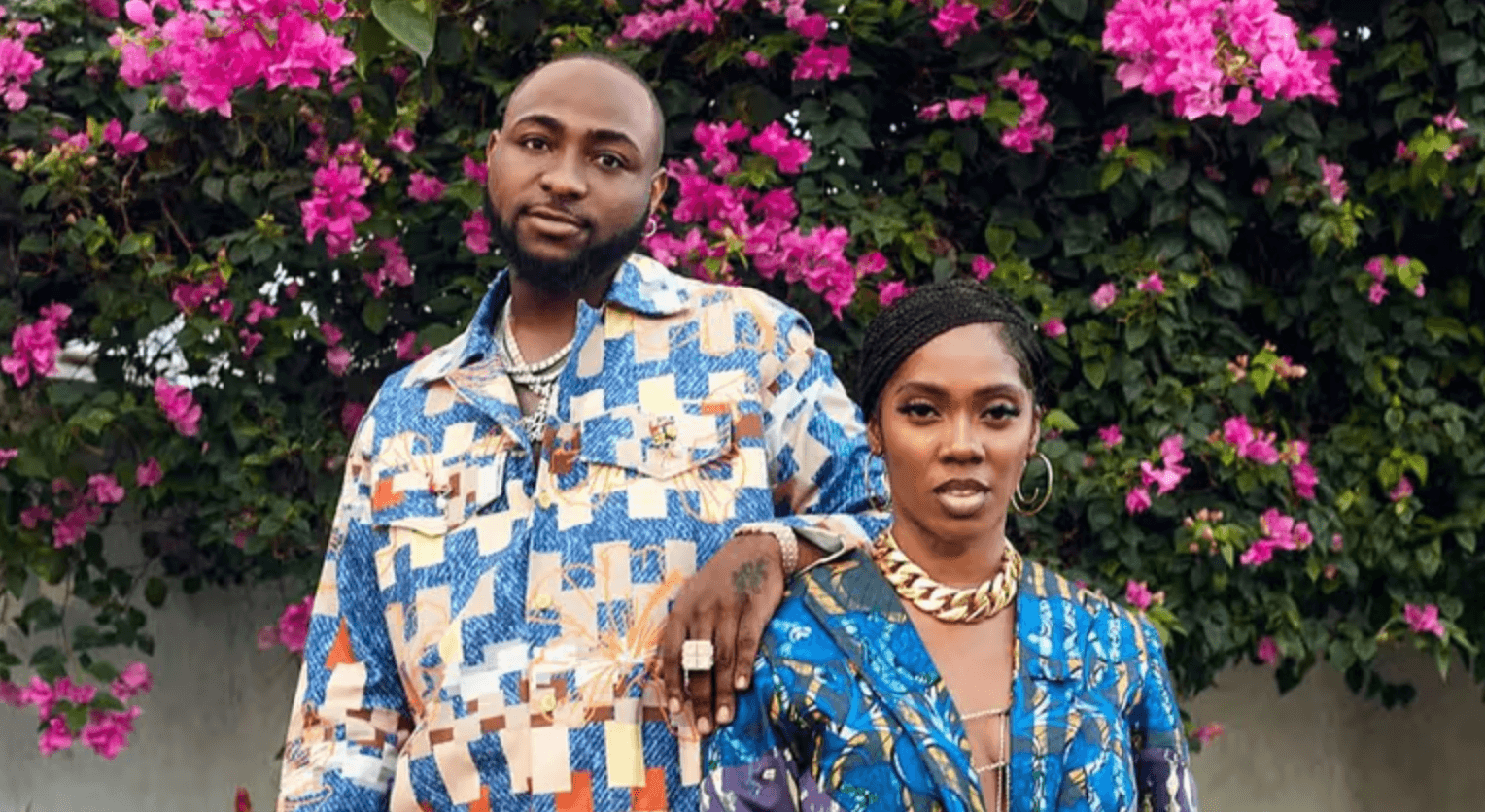 Davido and Tiwa Savage