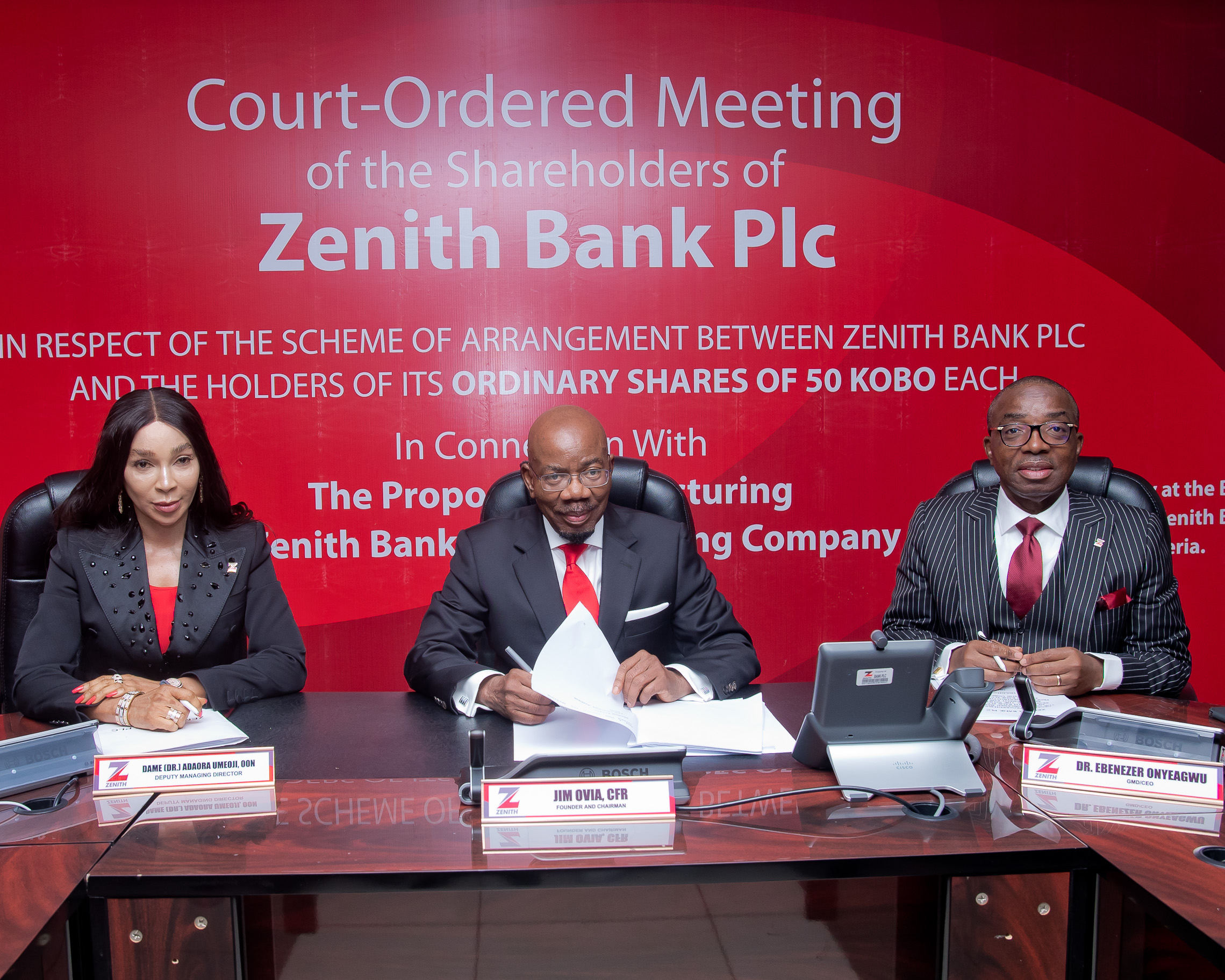 Stakeholders Approves Zenith Bank’s Holding Company Structure 